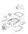 Diagram for Chrysler Prowler Car Key - 55075488