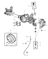 Diagram for 2011 Ram 3500 Differential Cover - 68065443AB