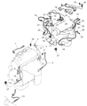 Diagram for Chrysler Sebring Oxygen Sensor - MR507387