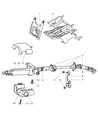 Diagram for Jeep Steering Column Cover - 5GK59DX9AD