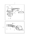 Diagram for 2020 Chrysler Voyager Air Duct - 68235292AC