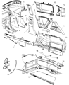 Diagram for Jeep Compass Seat Belt - YD78XDVAB