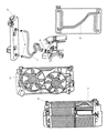 Diagram for Dodge Transmission Oil Cooler Hose - 4809136AA