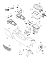 Diagram for 2021 Jeep Cherokee Cigarette Lighter - 68071669AA