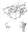 Diagram for 1998 Jeep Grand Cherokee A/C Condenser - 55115864