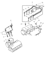 Diagram for 2004 Dodge Stratus Ignition Coil - MD362907