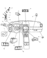 Diagram for Dodge Brake Light Switch - 4671336AB
