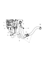 Diagram for Jeep Grand Cherokee Oil Cooler - 5037523AB