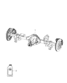 Diagram for 2023 Ram 1500 Axle Shaft - 68332752AJ