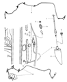 Diagram for Dodge Ram 2500 Antenna Cable - 5064206AB