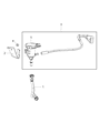 Diagram for Chrysler 300 Crankcase Breather Hose - 68410860AB