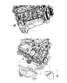 Diagram for 2009 Dodge Ram 1500 Engine Mount - 68043474AA