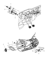 Diagram for 2006 Jeep Liberty Clutch Master Cylinder - 52129184AD