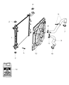 Diagram for Dodge Durango Radiator Hose - 52014895AC