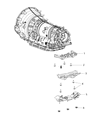 Diagram for 2021 Ram 1500 Engine Mount - 68264828AC