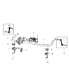 Diagram for 2013 Ram 2500 Sway Bar Link - V5175052AB