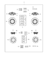 Diagram for Chrysler 300 Brake Disc - 5290538AD