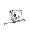 Diagram for Jeep Power Steering Reservoir - 52124317AA