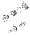 Diagram for Dodge Ram 5500 Timing Cover - 68038178AA
