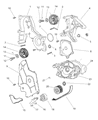 Diagram for Chrysler LHS Timing Belt - TB000255