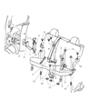 Diagram for 2002 Jeep Liberty Seat Belt - 5HK441L5AB