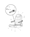 Diagram for 2011 Chrysler Town & Country Seat Heater - 68111355AA