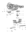 Diagram for 2013 Dodge Durango Transmission Mount - 4578844AA