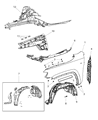 Diagram for 2023 Dodge Durango Wheelhouse - 68463593AB