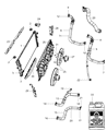 Diagram for Jeep Compass Fan Shroud - 68069023AB