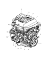 Diagram for Chrysler Pacifica Power Steering Reservoir - 4809965AA