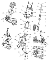 Diagram for Chrysler Sebring Control Arm - 4764501AD