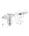 Diagram for Ram 4500 Drain Plug - 68055351AB