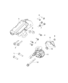 Diagram for 2013 Ram 1500 Engine Mount Bracket - 52122805AF