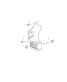 Diagram for 2021 Ram 1500 Engine Mount - 68248788AB