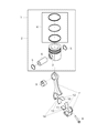 Diagram for 2012 Ram 5500 Piston Ring Set - 68067121AA
