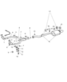 Diagram for 2005 Chrysler Crossfire Tail Pipe - 5097423AA