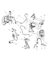Diagram for Chrysler Brake Proportioning Valve - 4683950AA