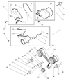 Diagram for Dodge Stratus Timing Cover - MD340874