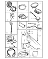Diagram for 2007 Dodge Charger Antenna - 56038630AA