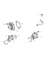 Diagram for Dodge Thermostat Gasket - 5175584AA