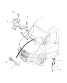 Diagram for 2007 Dodge Sprinter 2500 Battery Terminal - 68016758AA