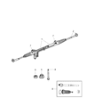 Diagram for 2010 Jeep Commander Rack And Pinion - 52124600AA