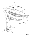 Diagram for 1999 Chrysler Town & Country Windshield Wiper - 4673013AA