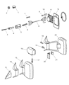 Diagram for 2005 Dodge Sprinter 3500 Car Mirror - 5140544AA