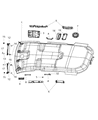 Diagram for 2015 Dodge Journey Sun Visor - 1MT58HDAAA