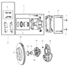 Diagram for 2012 Chrysler 300 Brake Caliper Piston - 5137609AB