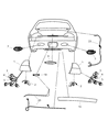 Diagram for Chrysler Concorde Tail Light - 4780058AG