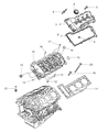 Diagram for Dodge Magnum Cylinder Head - 4663978AD