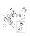 Diagram for Jeep Gladiator EGR Tube Gaskets - 68493361AA
