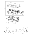 Diagram for 2018 Jeep Cherokee Fuse - 68217079AA